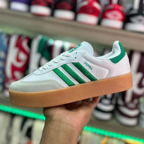 Adidas Samba Plataforma Verde